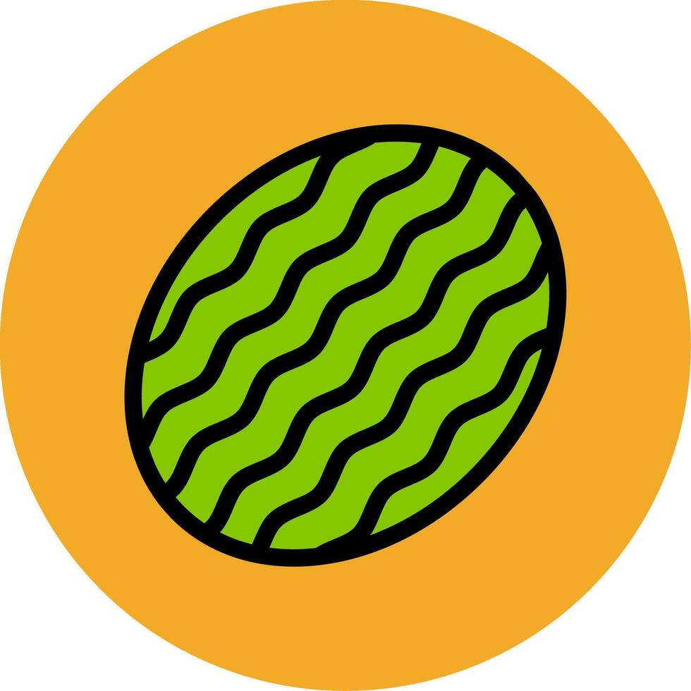 Watermelon Colorful Icon vector