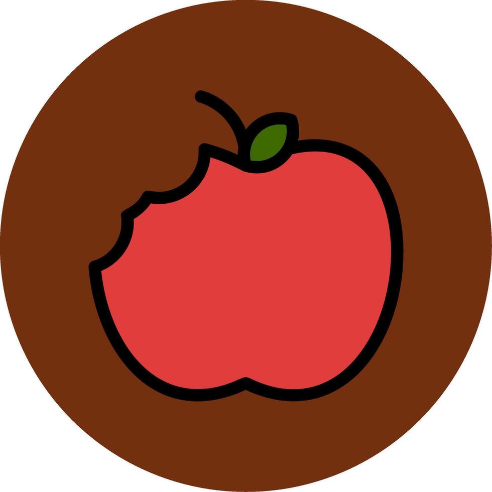 Apple Colorful Icon vector