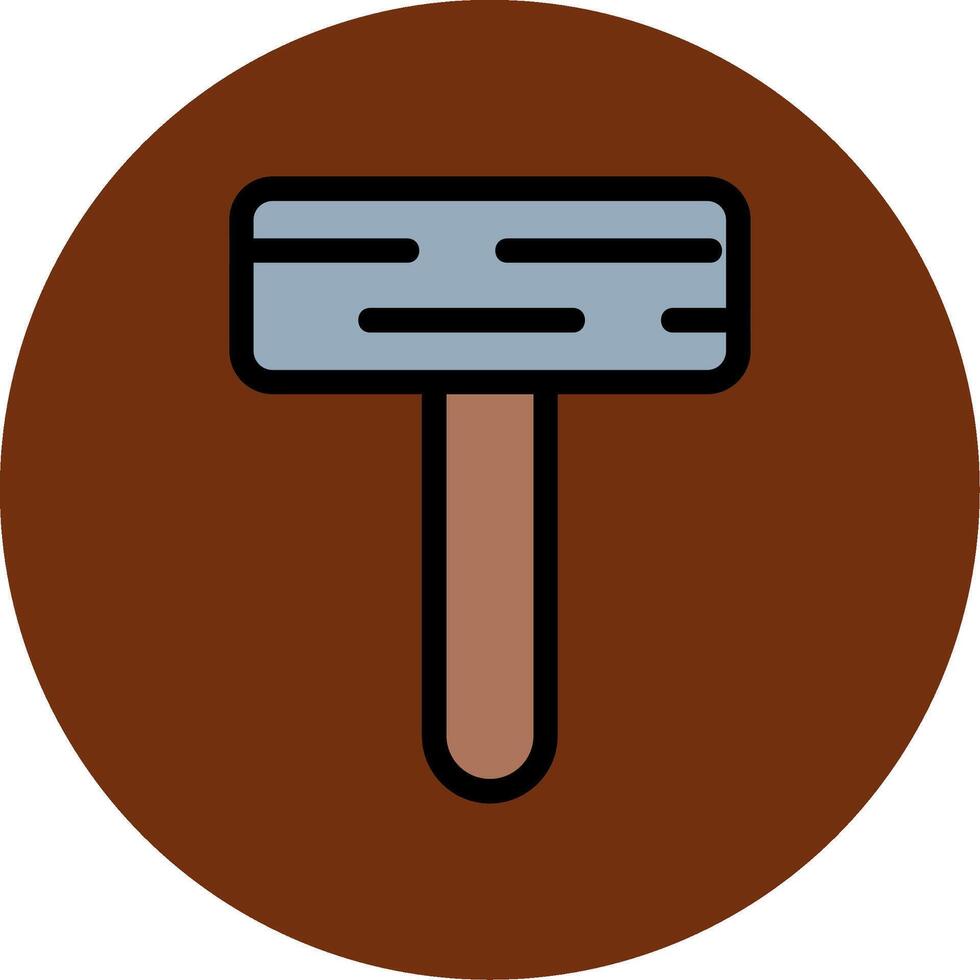 Hammer Colorful Icon vector
