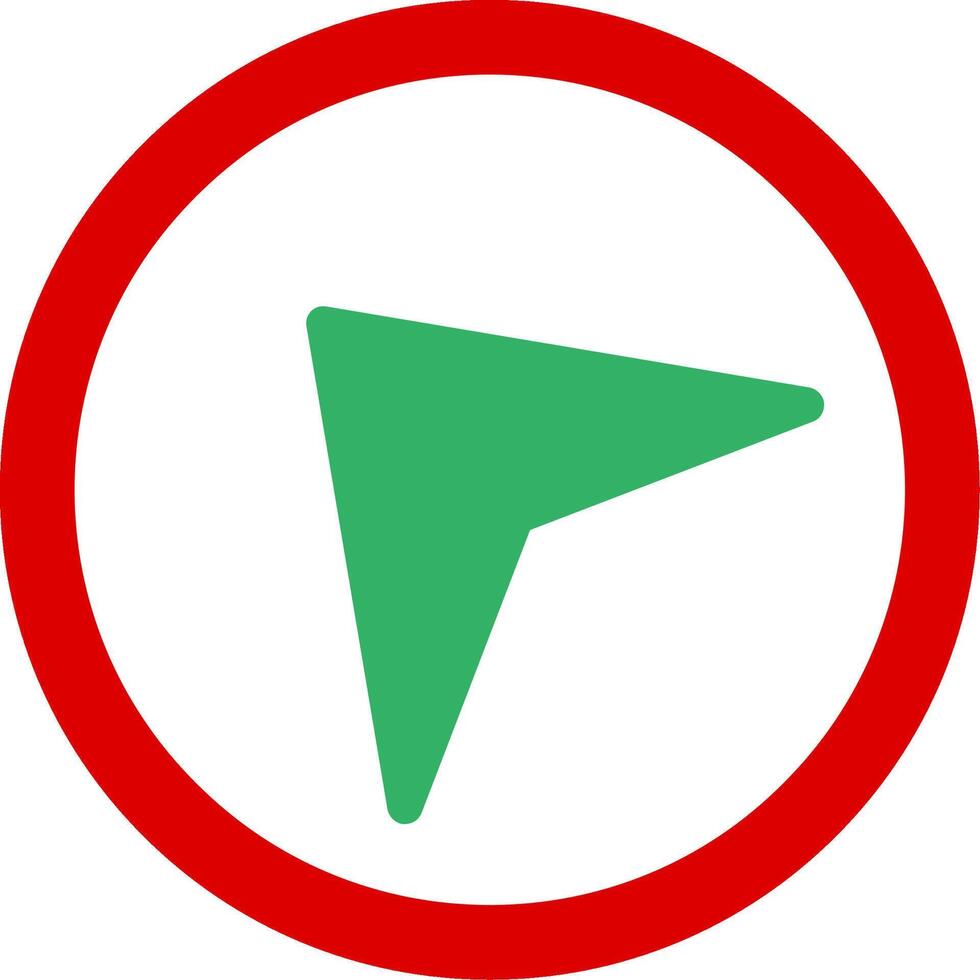 Navigation Colorful Icon vector