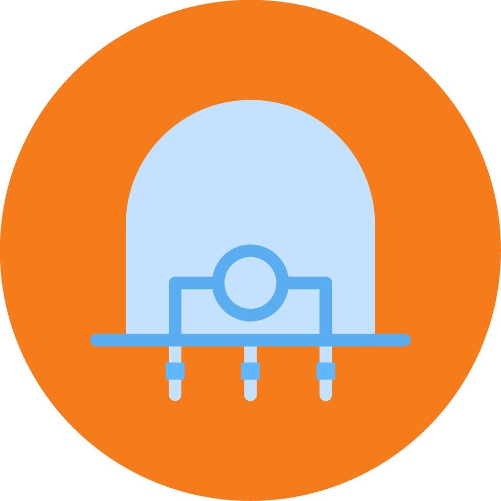 Diode Colorful Icon vector