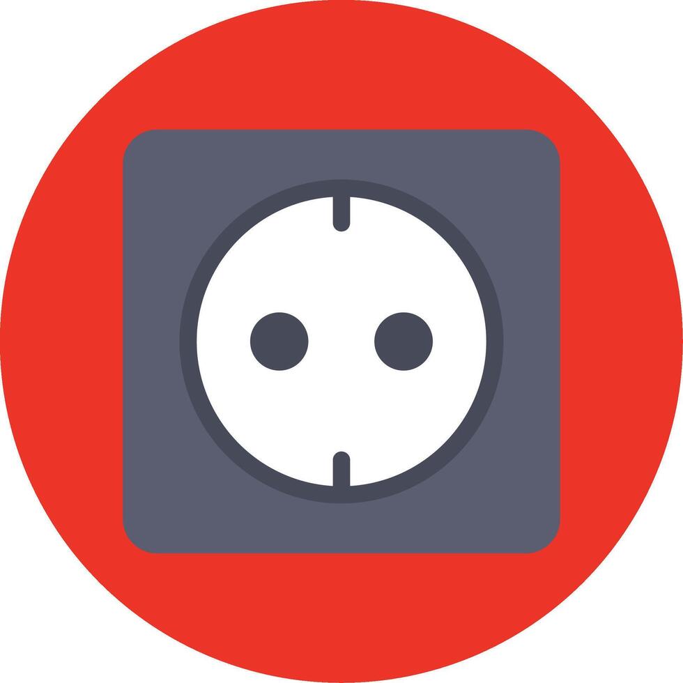 Socket Colorful Icon vector