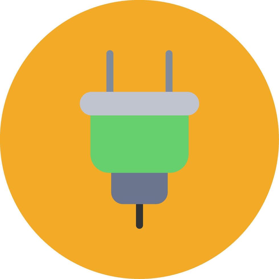 Plug Colorful Icon vector