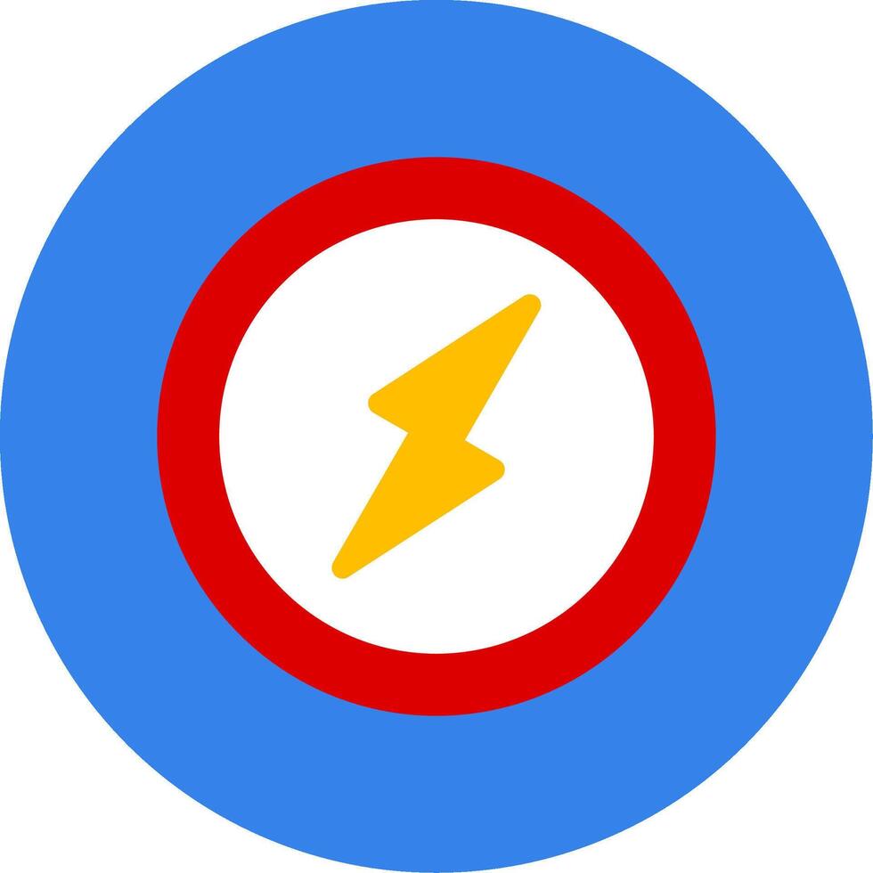 Danger Colorful Icon vector
