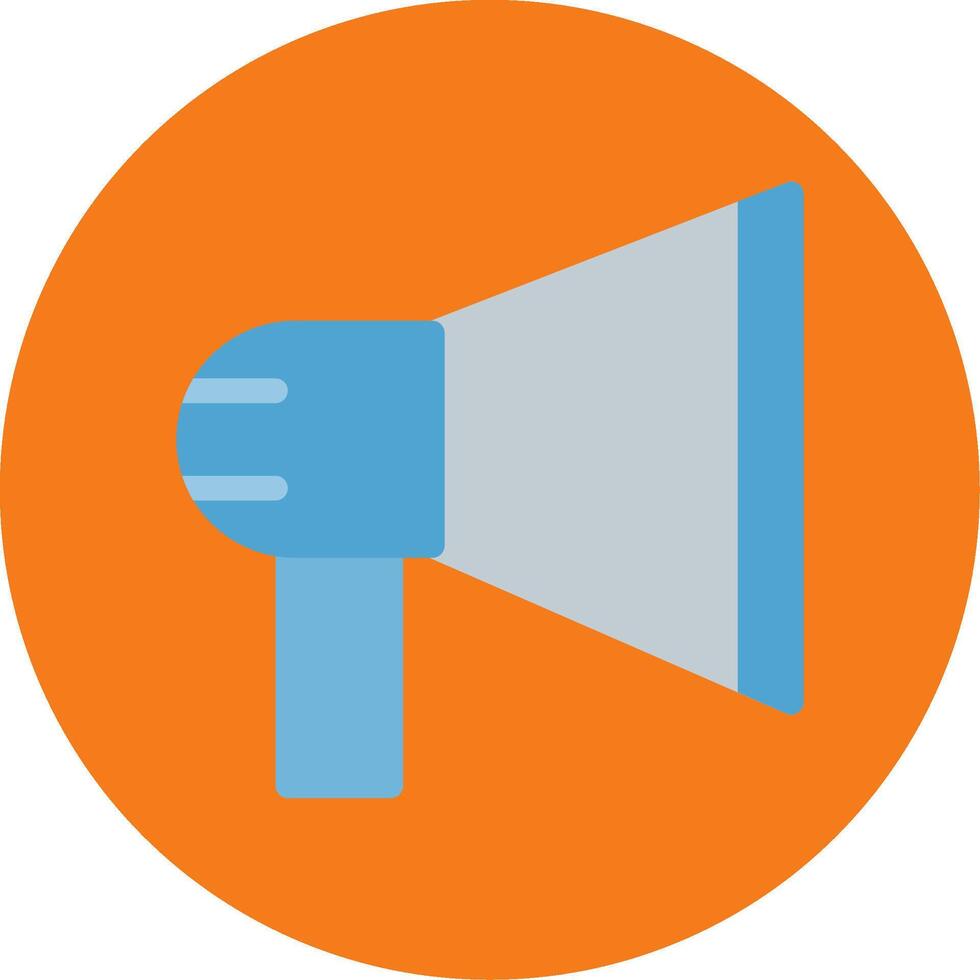 Mega Phone Colorful Icon vector