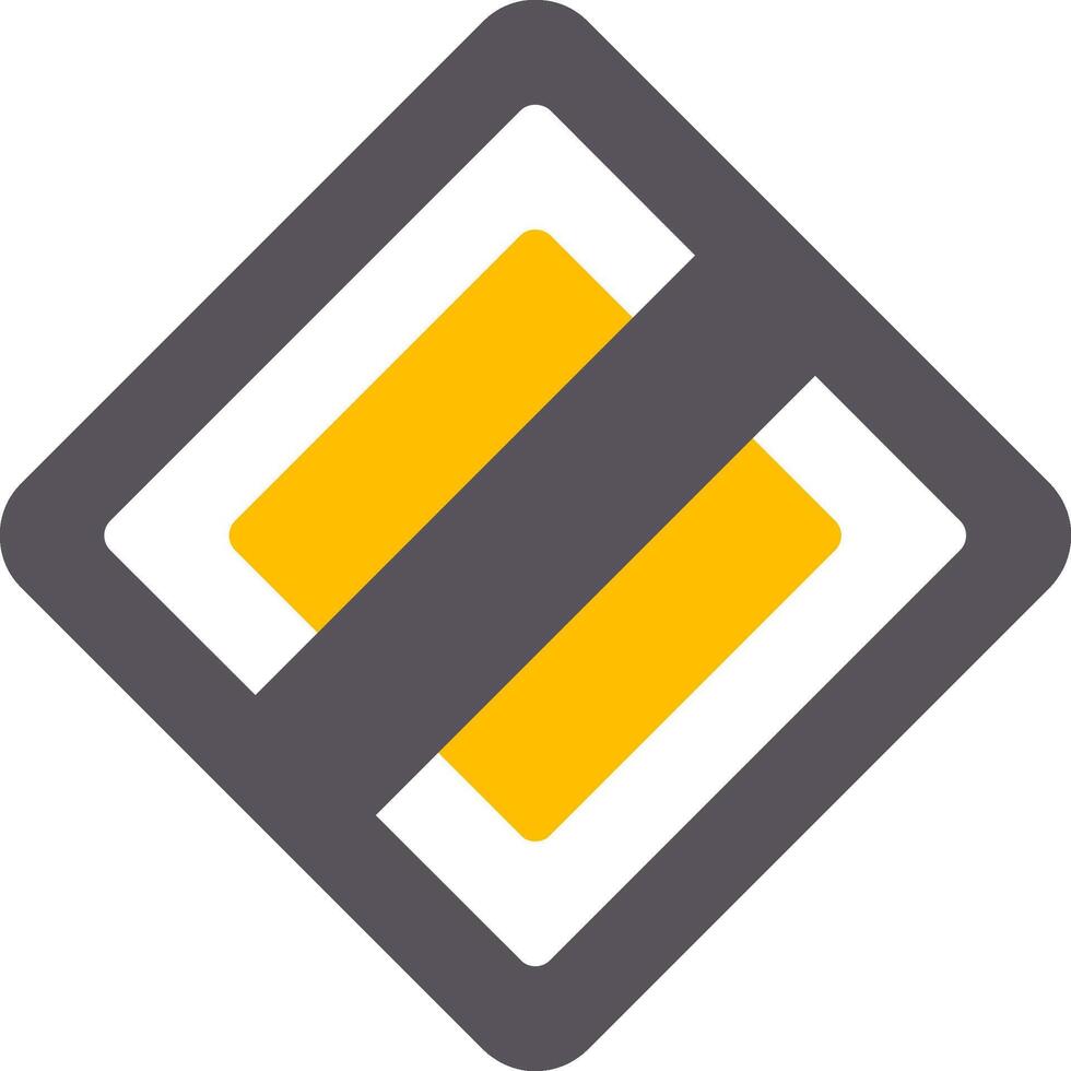 End Of The Priority Colorful Icon vector