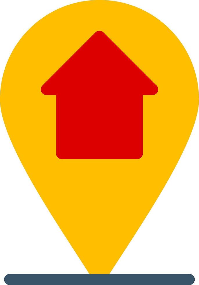 Home Location Colorful Icon vector