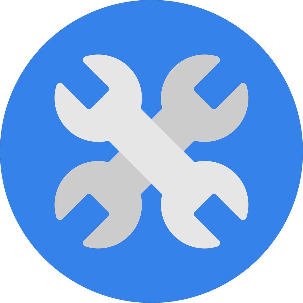 Wrench Colorful Icon vector