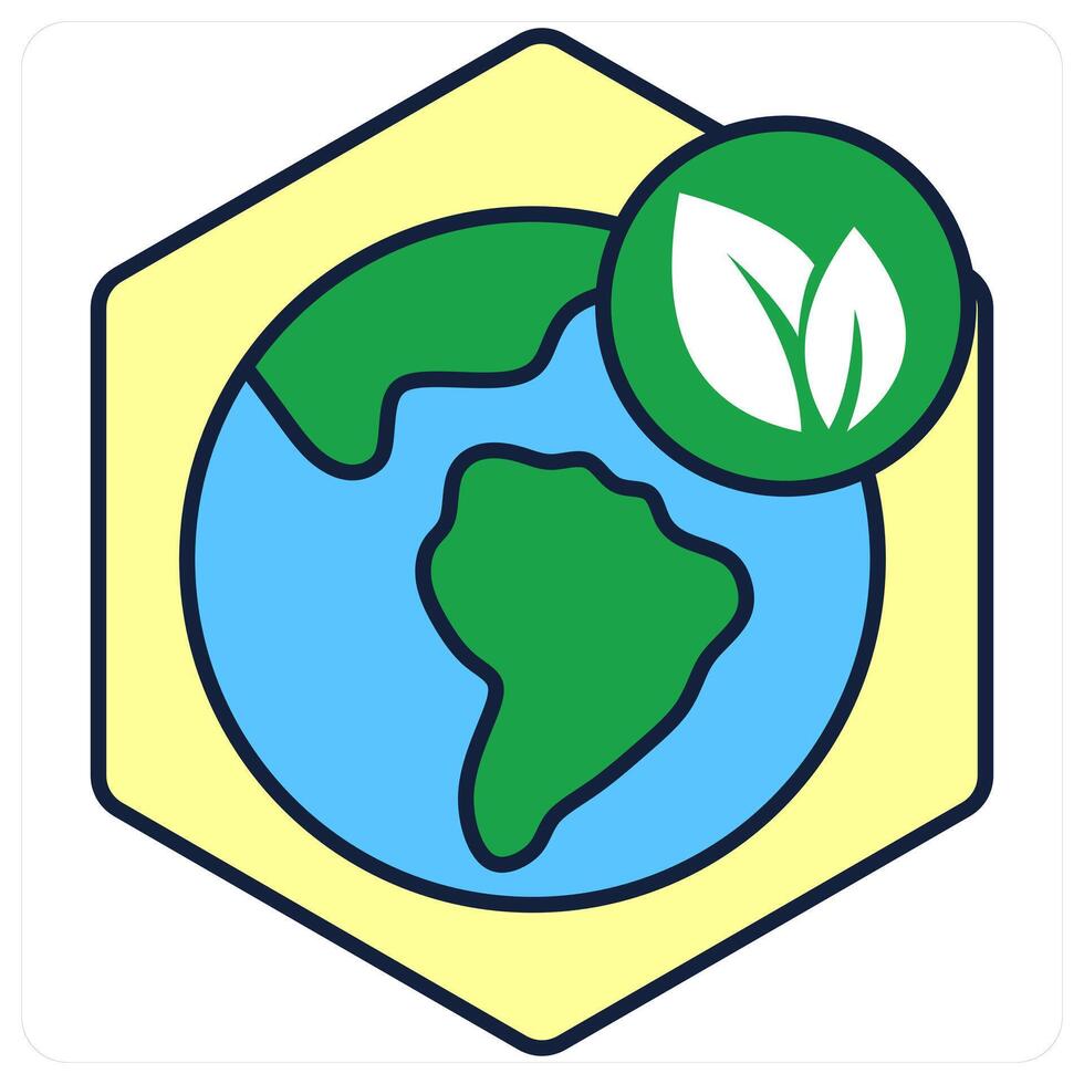 eco and nature icon concept vector