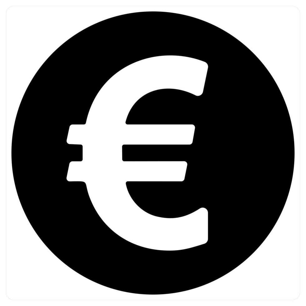 euro and cash icon concept vector