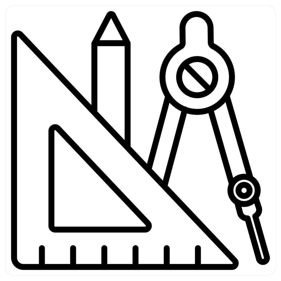 geometry and shapes icon concept vector