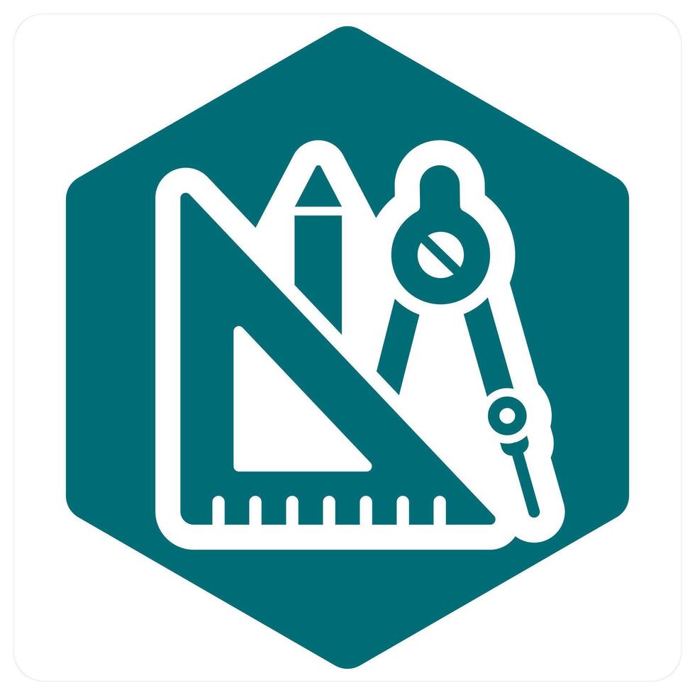 geometry and shapes icon concept vector