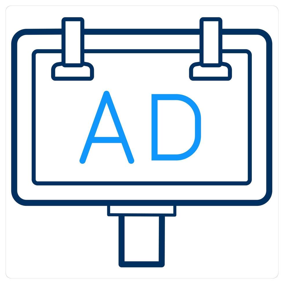 Advertisement and marketing icon concept vector