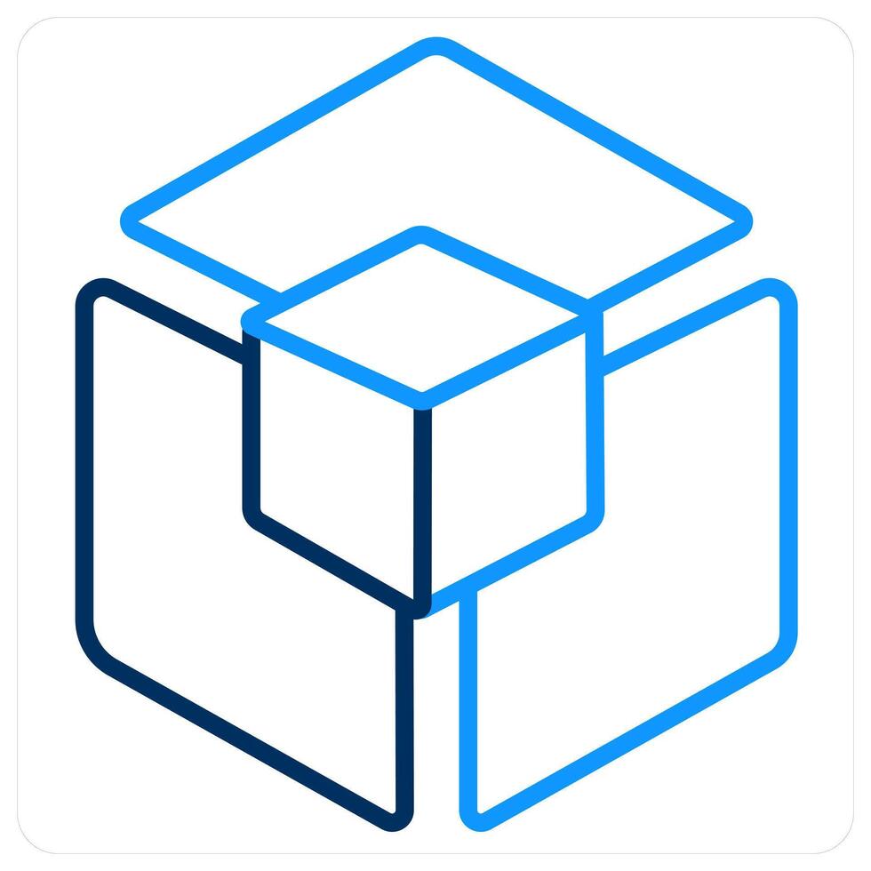 Analytical and Big data icon concept vector