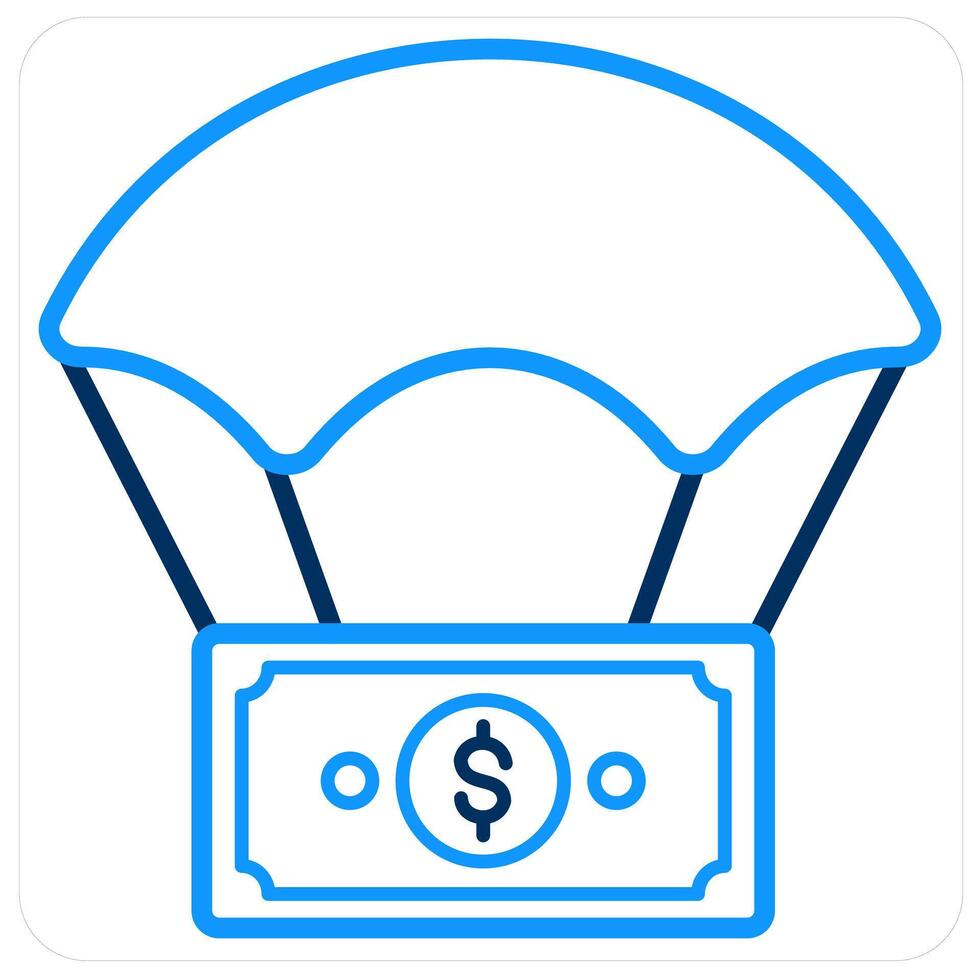 Price Hike and money icon concept vector