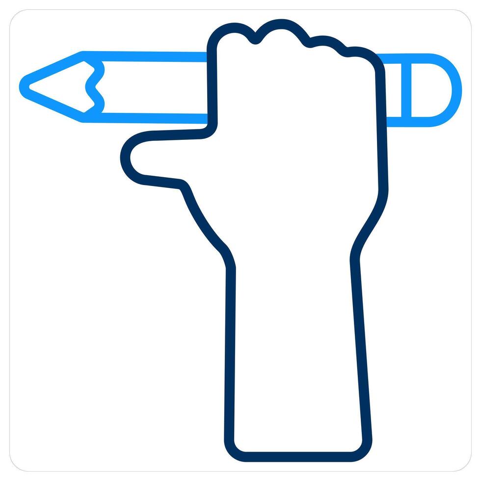 Pencil and art icon concept vector