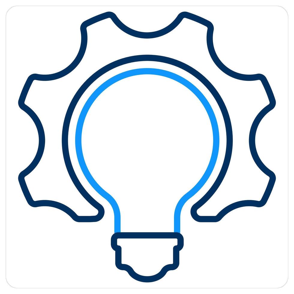 Bulb and innovation icon concept vector