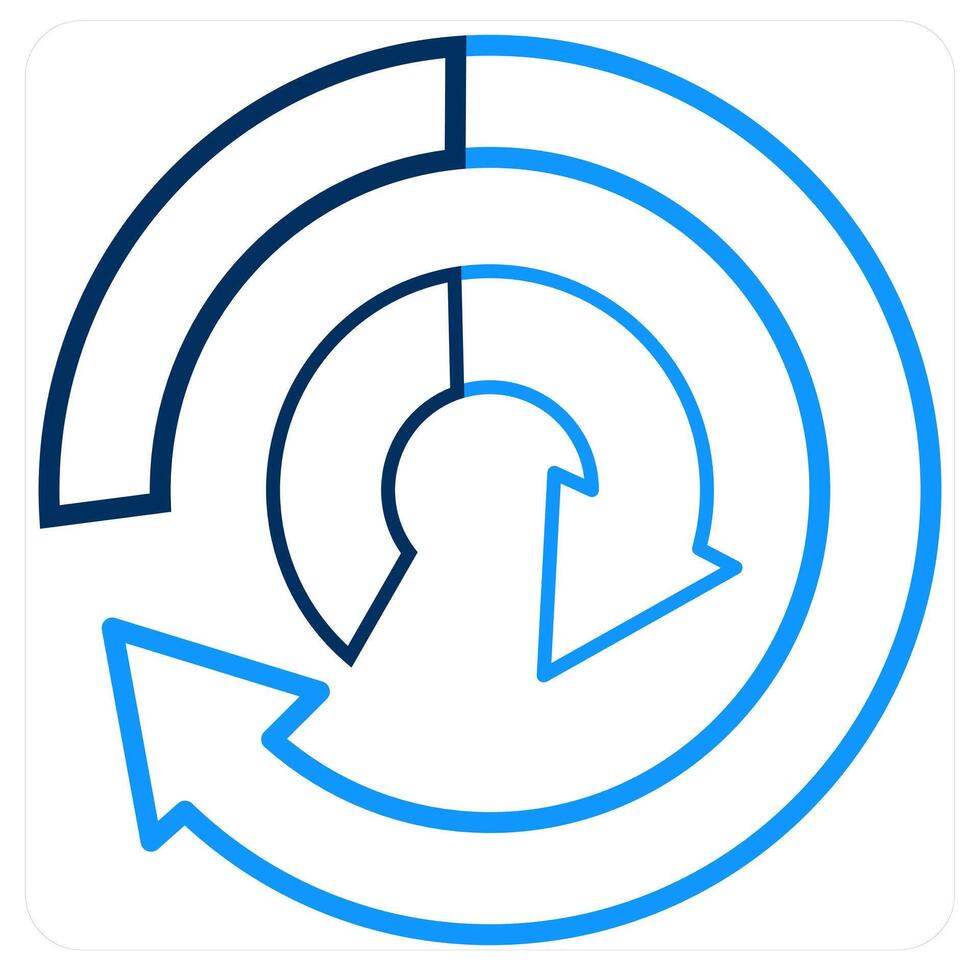 Comparison and diagram icon concept vector