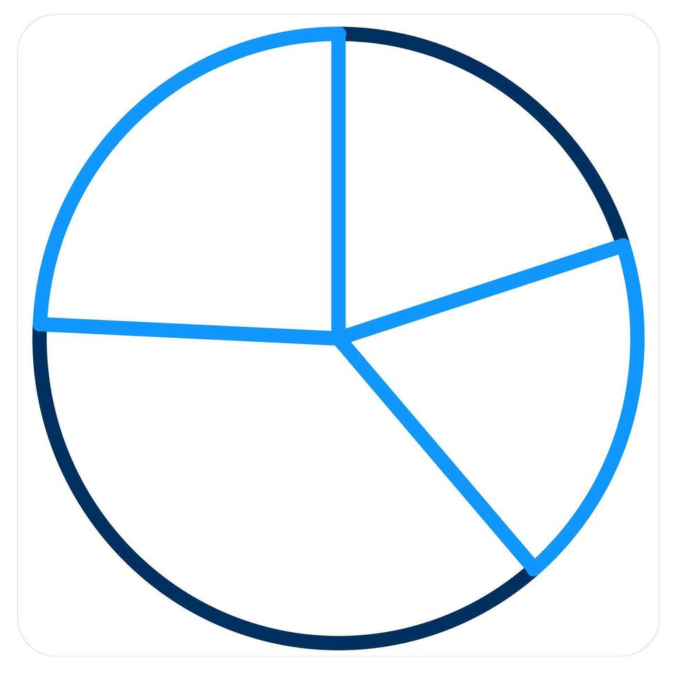 Pie Chart and diagram icon concept vector