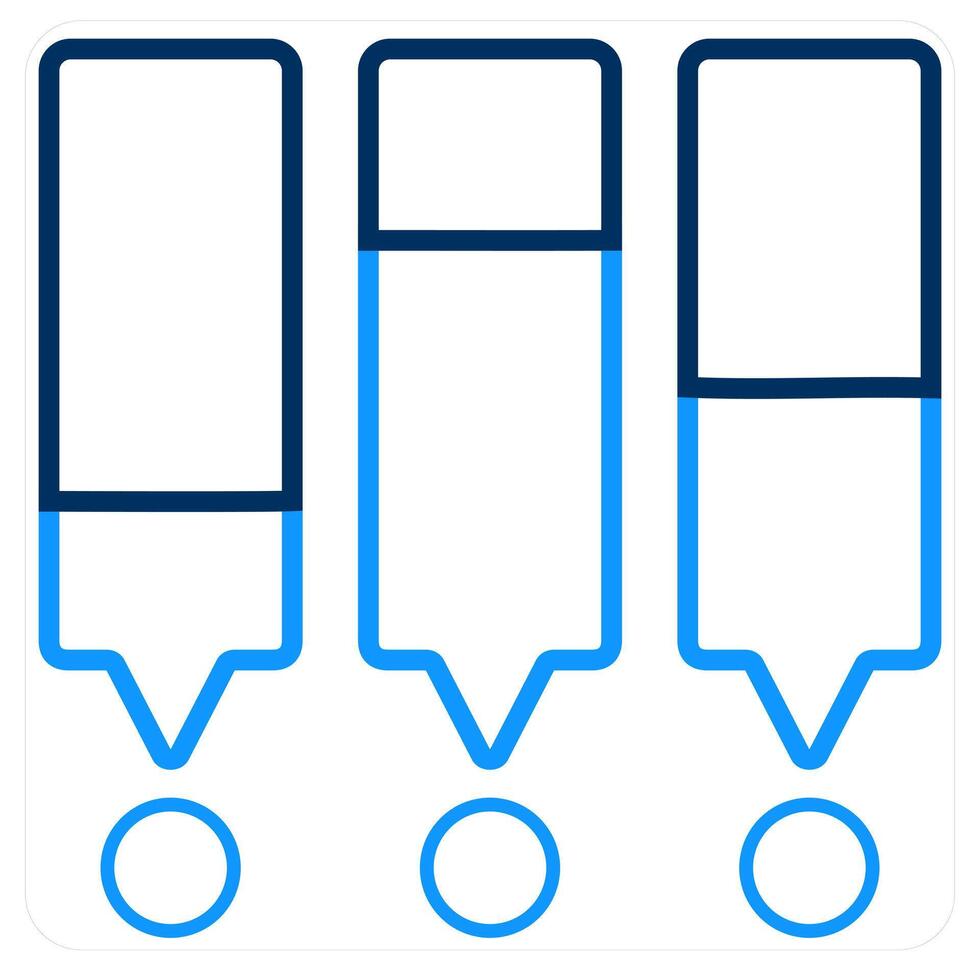 Daily Statistics and chart icon concept vector