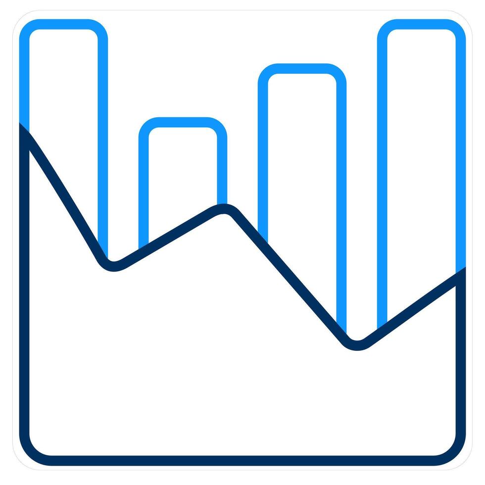 Audit and diagram icon concept vector