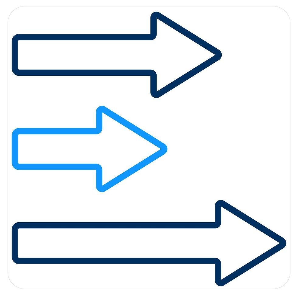 Horizontal Bars and diagram icon concept vector