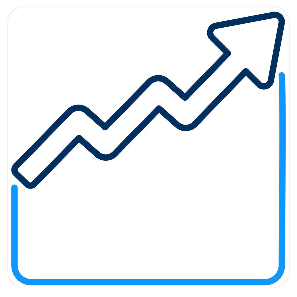 Growth and Analiticscareer icon concept vector