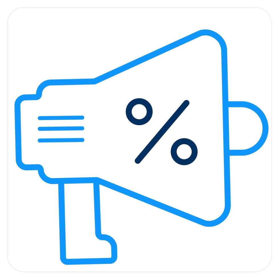 Promotion and discount icon concept vector
