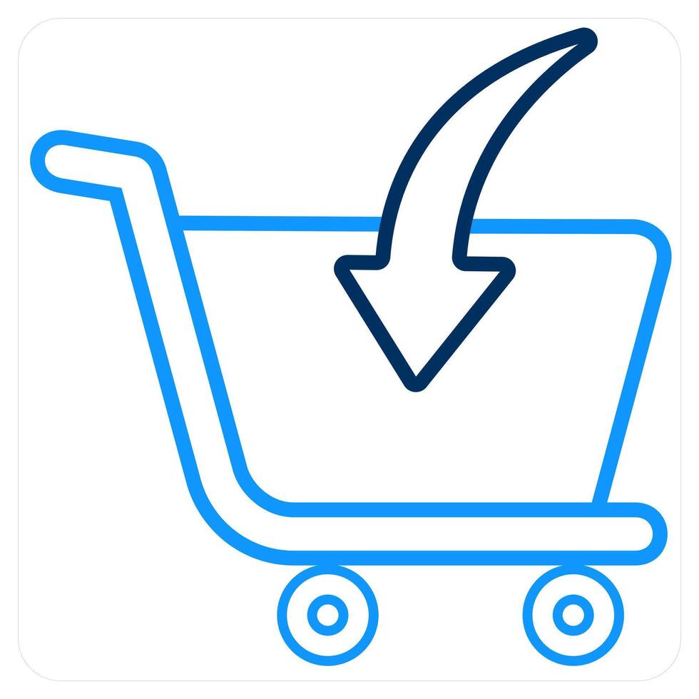 Cart and trolley icon concept vector