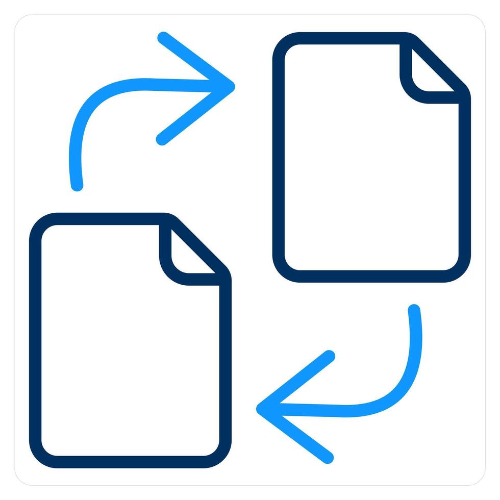 Share and file icon concept vector