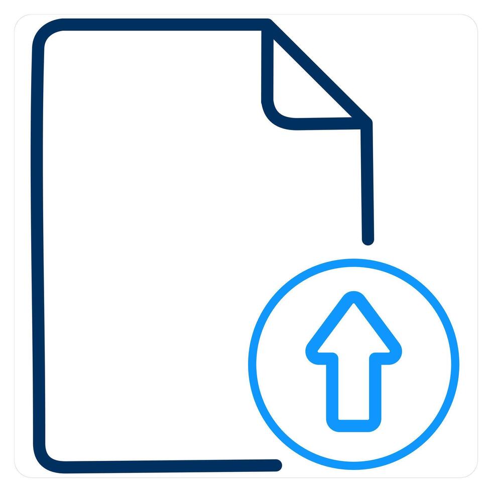 Upload and data icon concept vector