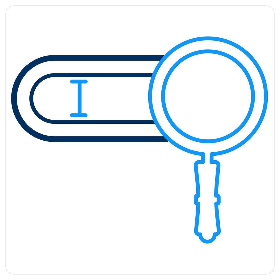Search Bar and search icon concept vector