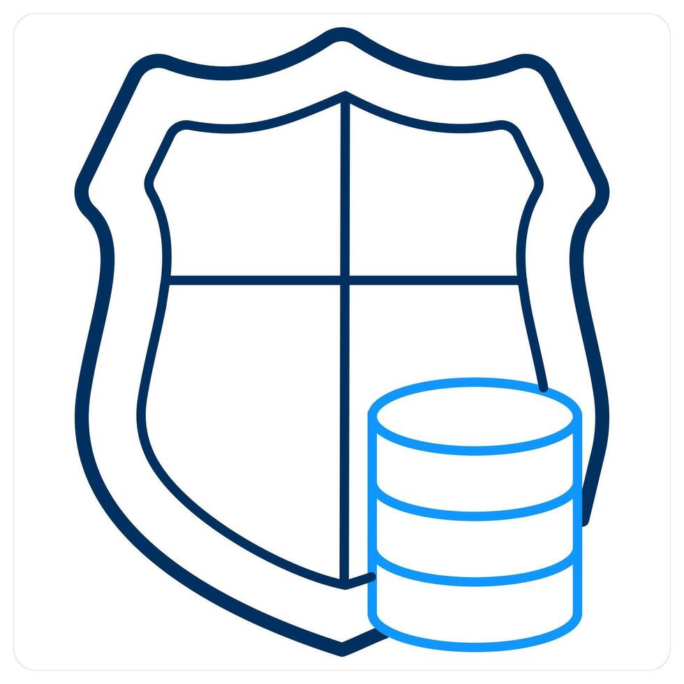 Server Security and server icon concept vector