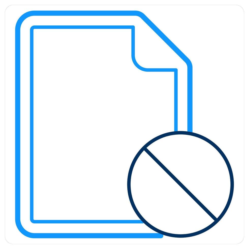 Delete File and delete icon concept vector