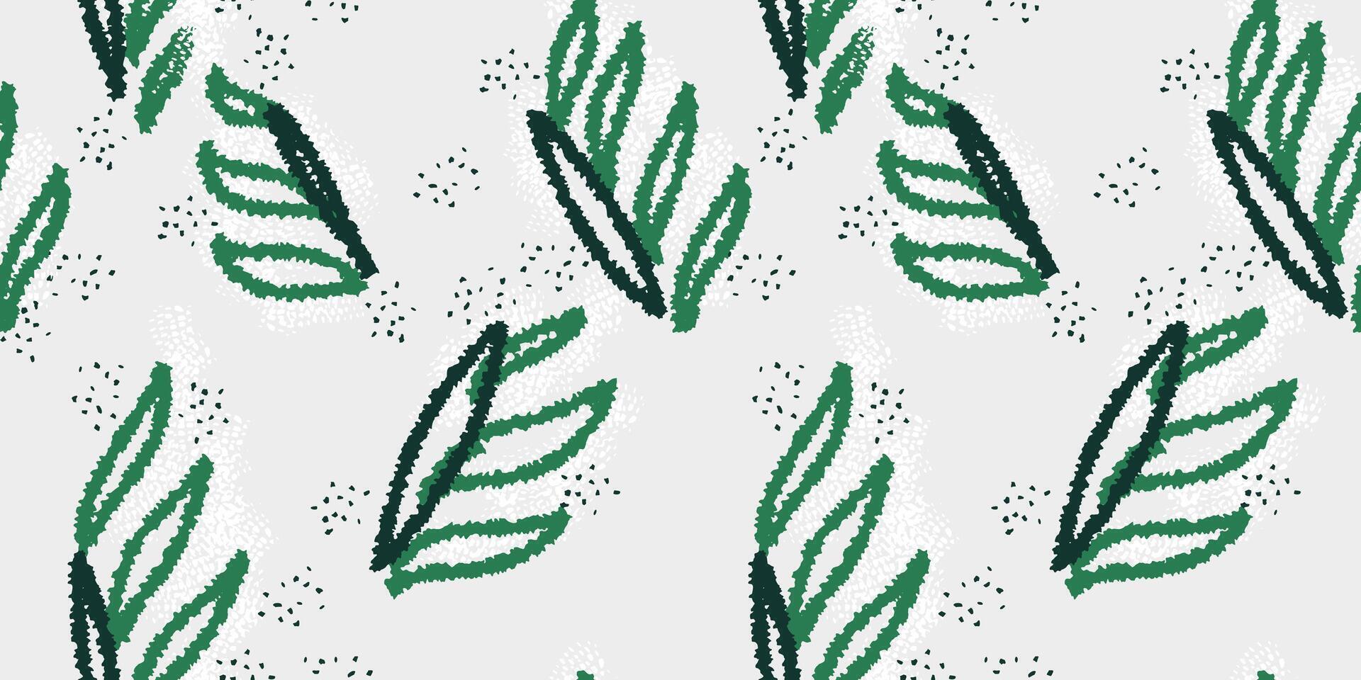Abstract sketch organic shapes seamless pattern on a light background. hand drawn unique forms print. Contemporary minimalist ornament. vector