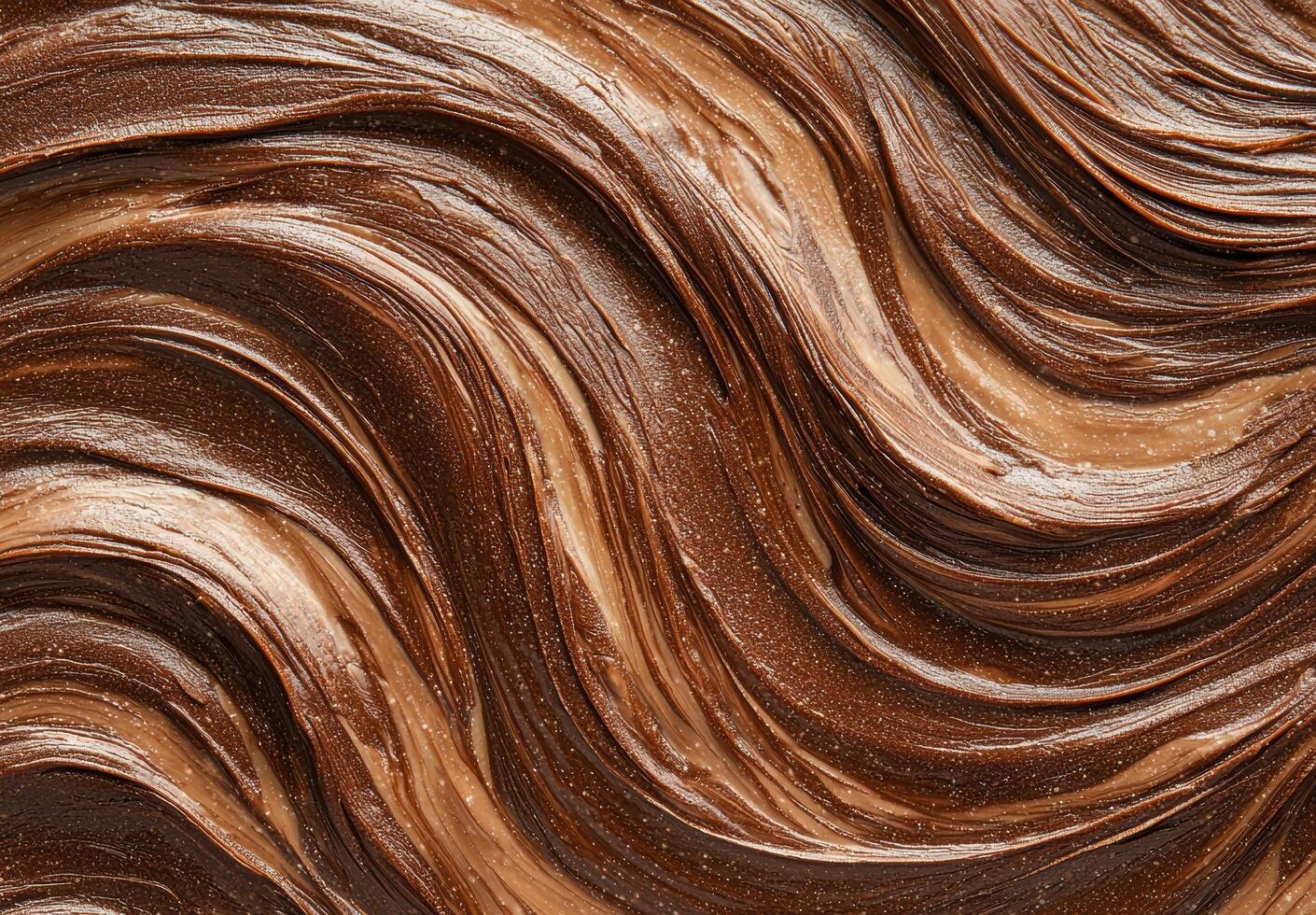Swirling abstract brown background photo
