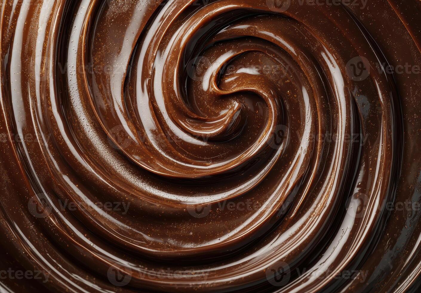 Swirling chocolate texture photo