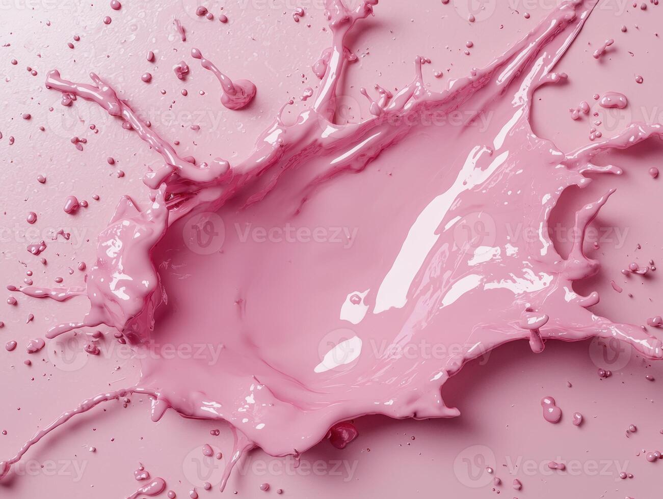 abstract pink liquid splash background photo