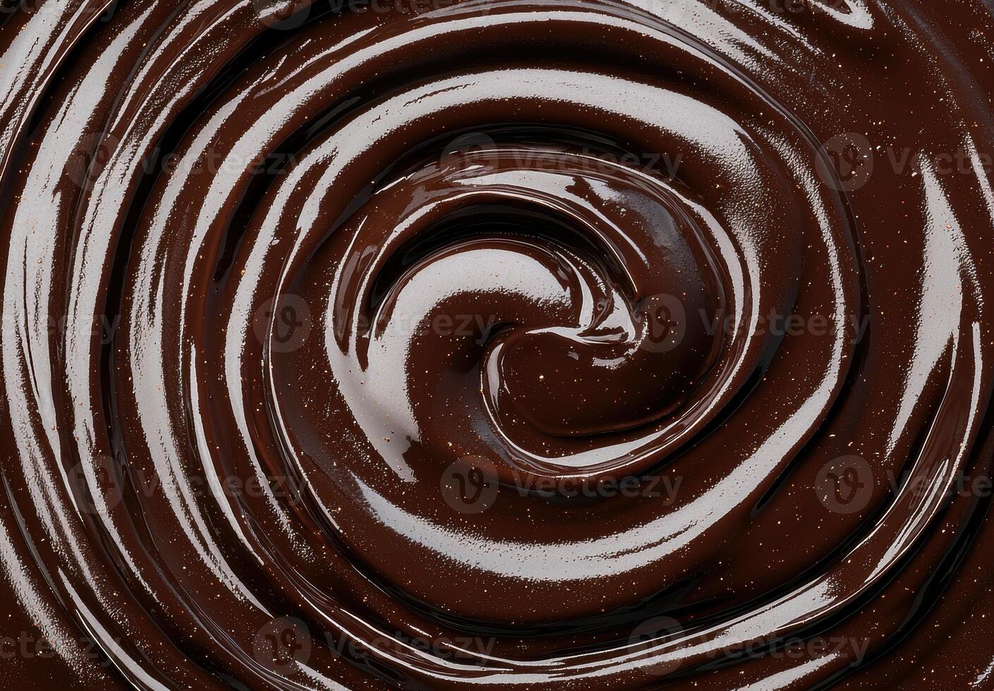 Swirling chocolate texture photo