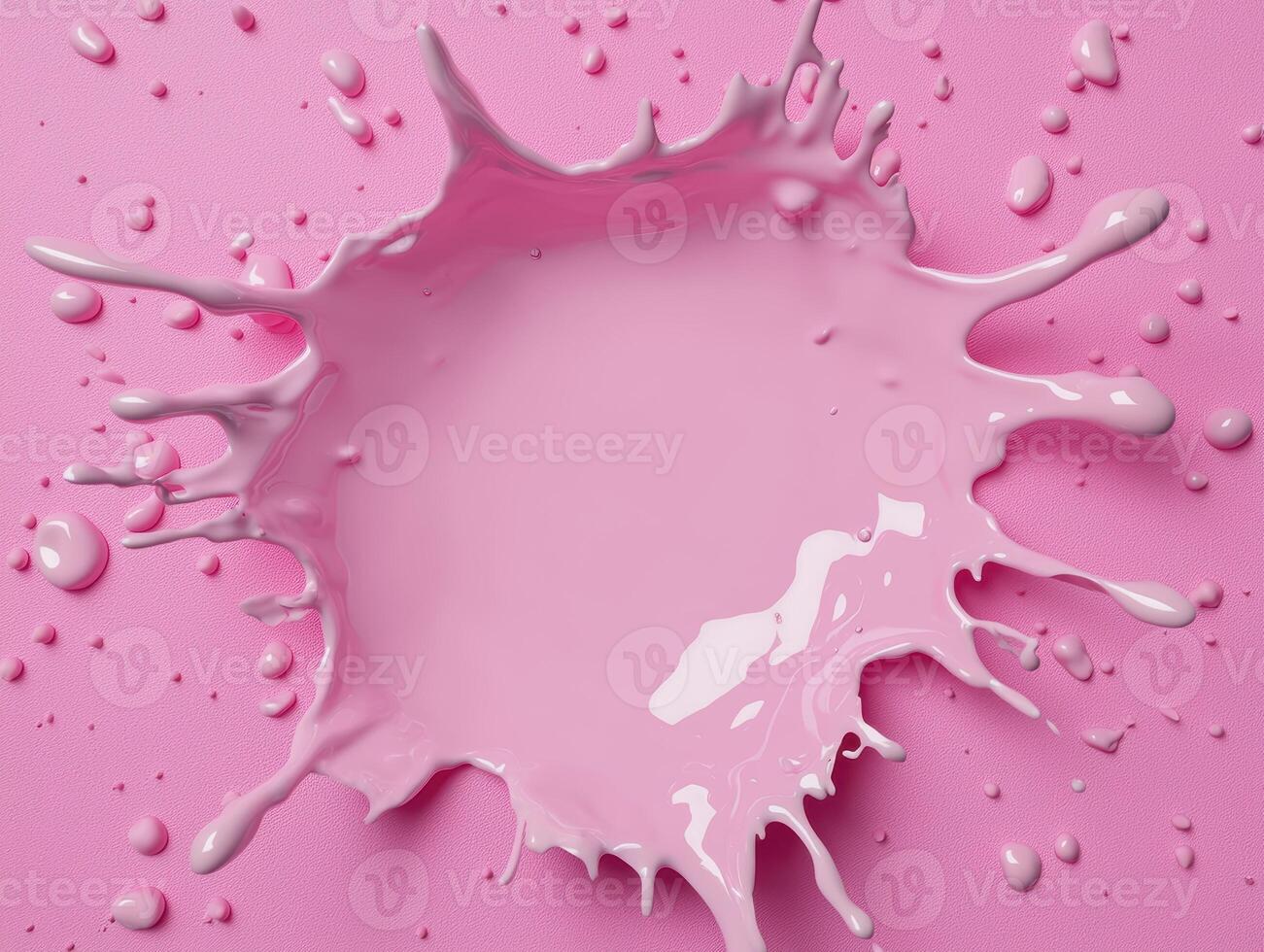 pink paint splash background photo