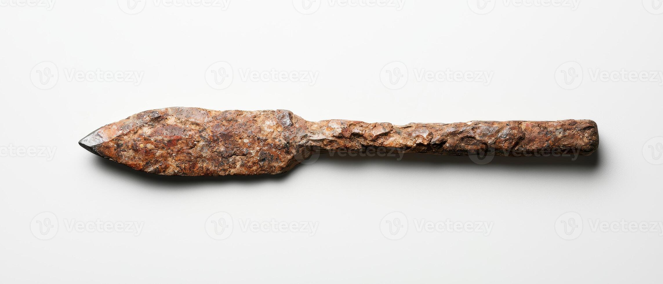 ancient stone tool artifact photo