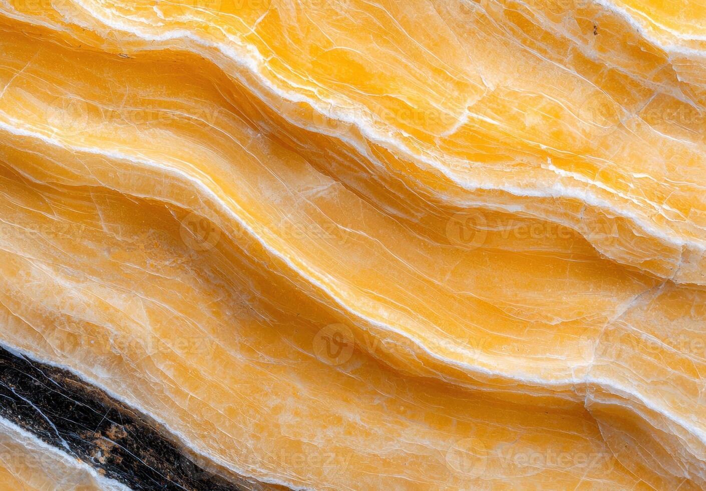 Vibrant yellow and white marble texture background photo