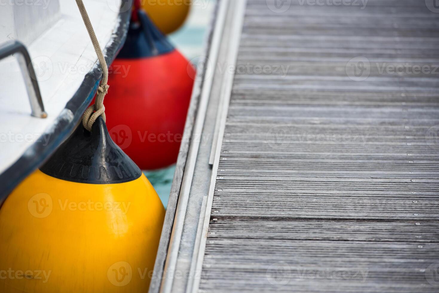 Sailboat Side Fenders CloseUp photo