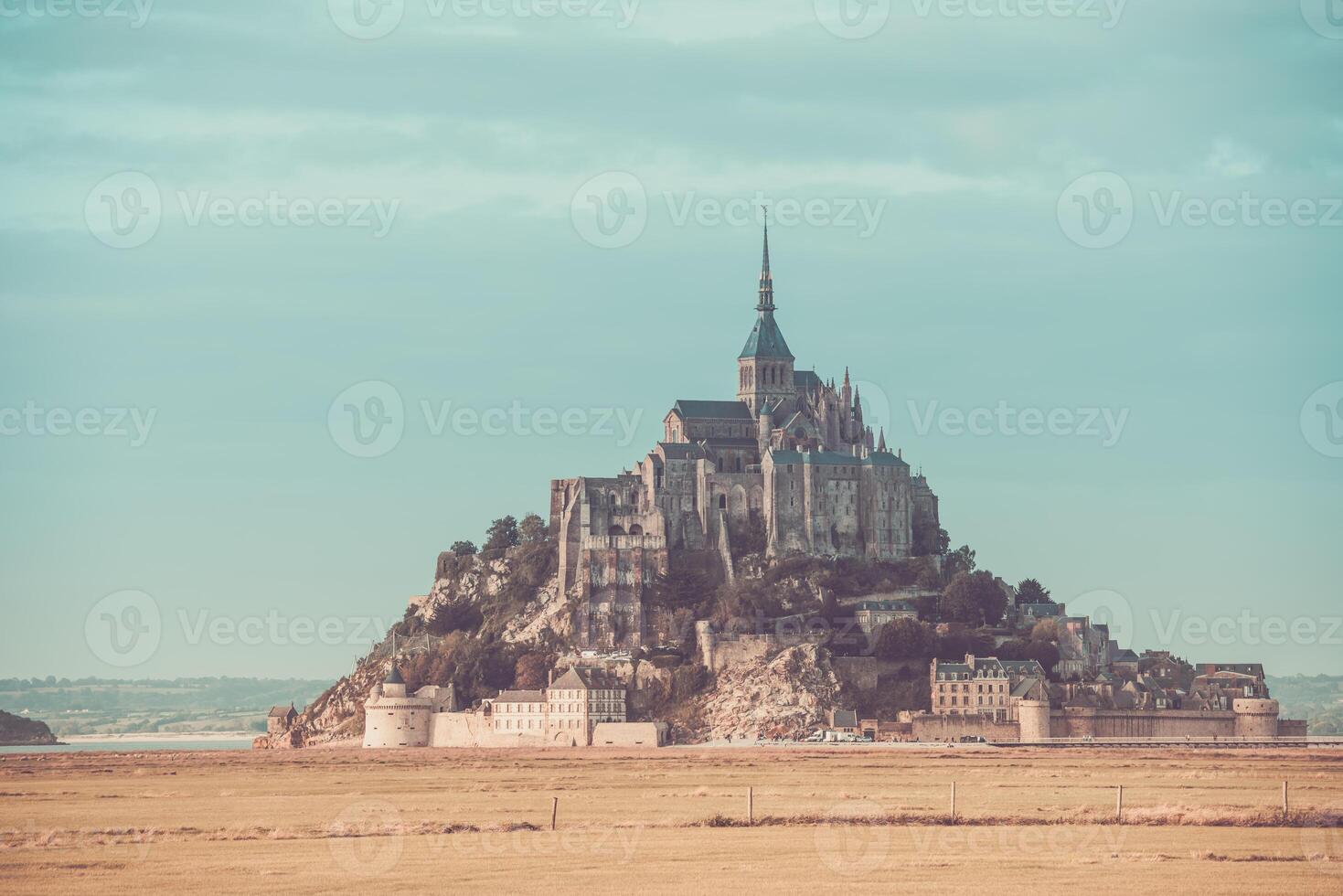 Mont Saint Michel abbey photo