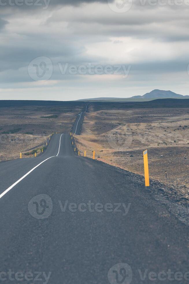 Endless Icelandic Highway photo
