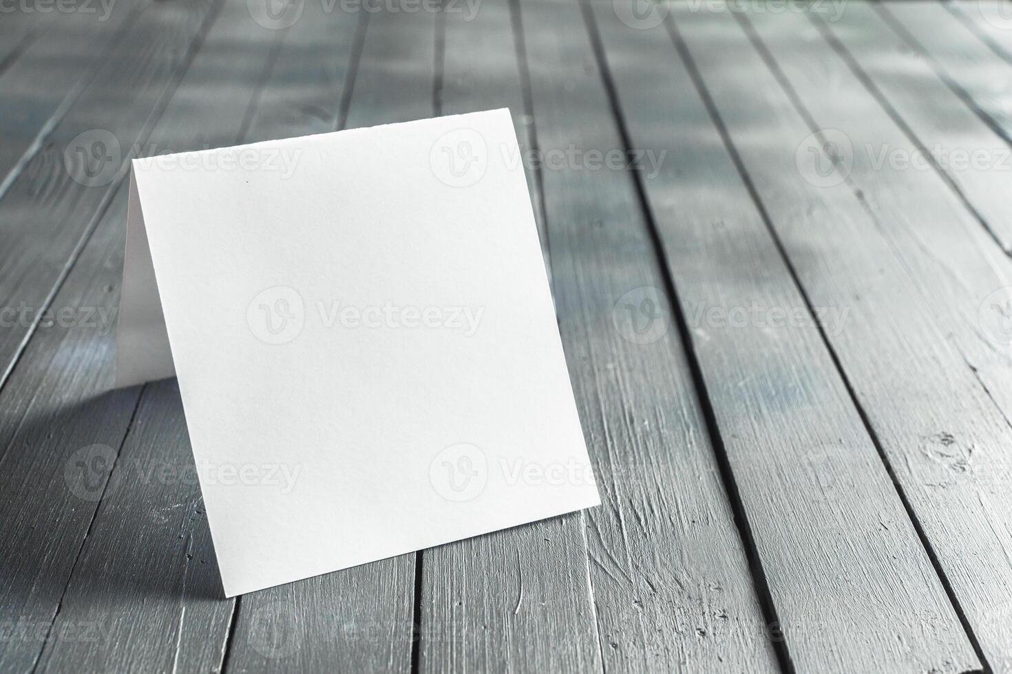 blank business cards photo