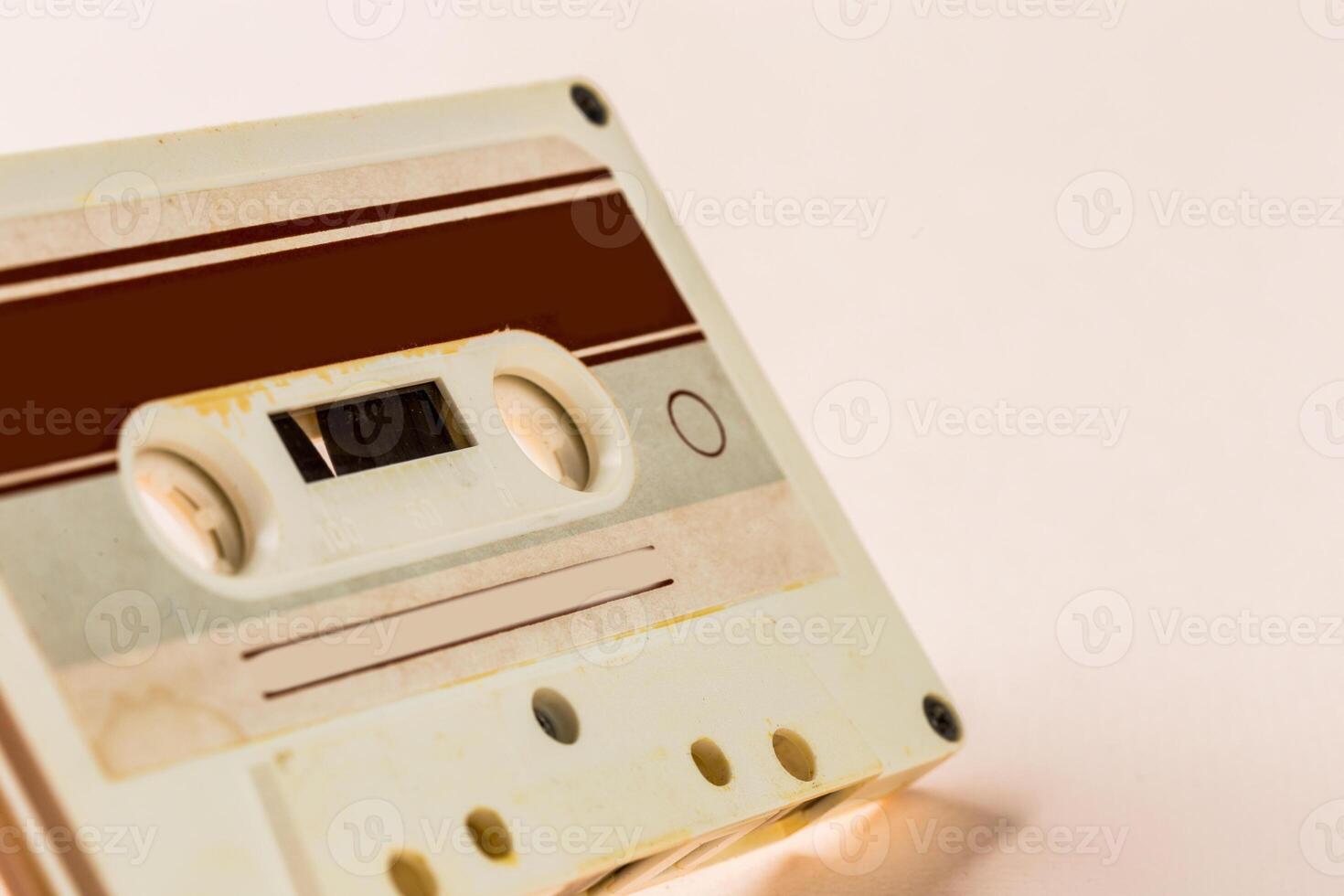 Old Audio Cassette Tape photo