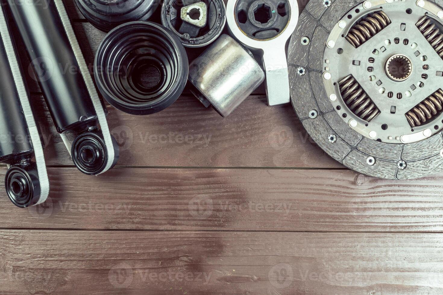 Various car parts photo
