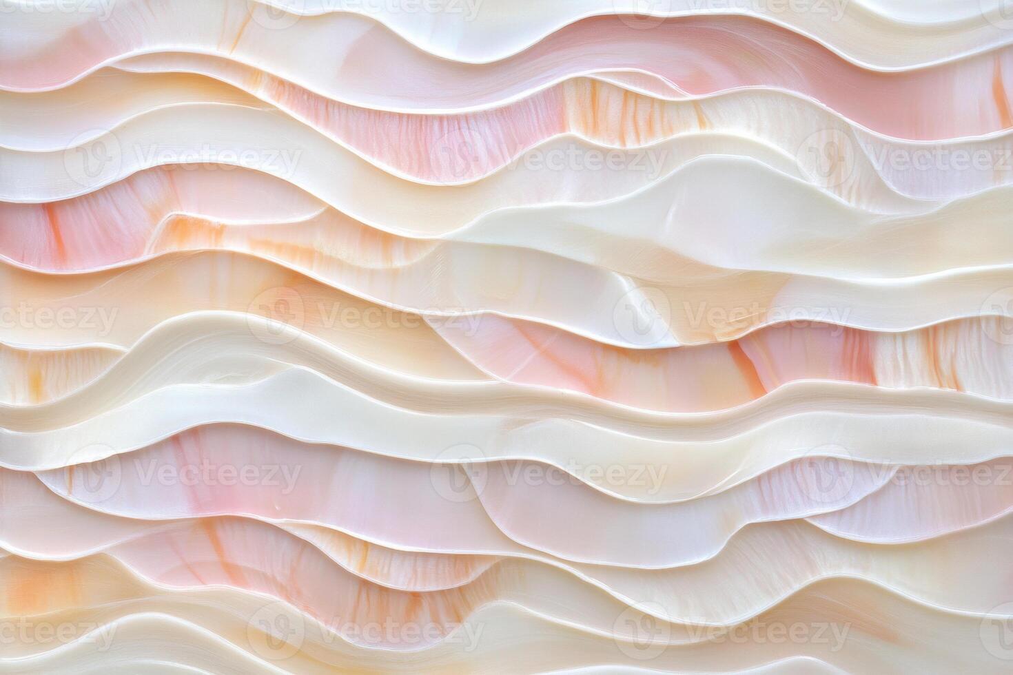 Elegant pearlescent shell texture background with soft white and pink tones creating a refined atmosphere photo