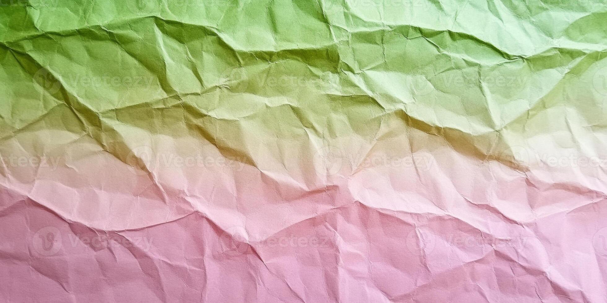 Textured paper in green and pink shades creates a natural and elegant background for various designs photo